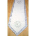 Medallion Silver Table Runner